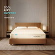Circadia mattress on a bed with 'Cool Airy Support' text in a bedroom setting