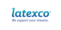 Latexco logo with tagline 'We support your dreams' on a white background